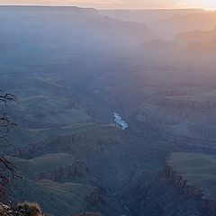 фото "Закат на большом каньоне"