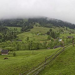 фото "When the cloud clings to the mountain"