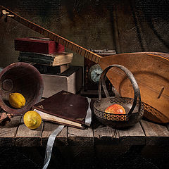 photo "With books and lemons"