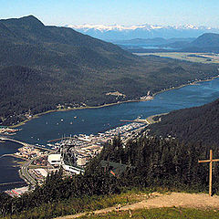 фото "Cross on the mountain"