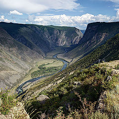 photo "Altai Mountains. Chulyshman River Valley. To the other side."