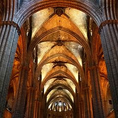 фото "Кафедральный собор в Барселоне"