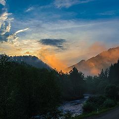 фото "Вечер в горах"