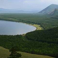 фото "Байкал. Онокачанская бухта в ясную погоду.."