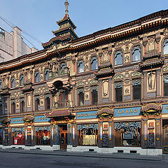 photo "Moscow. The tea house on Myasnitskaya Street"