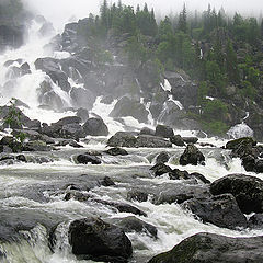 photo "Altai Mountains. Uchar waterfall."