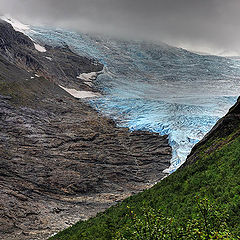 photo "Blue glacier"