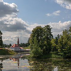 photo "Clouds over the Priory Palace"