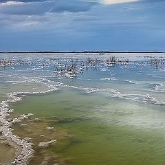 фото "Рассвет на Мертвом море"