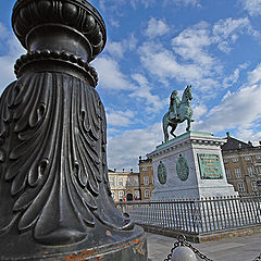 фото "Equestrian monument of King Frederik V"