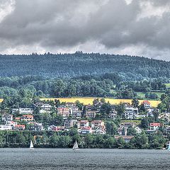 photo "Lake Constance. Bad weather ."