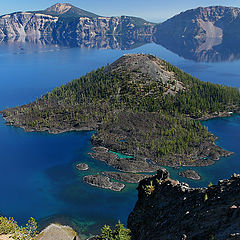 photo "Volcano in a volcano muzzle"