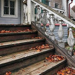 photo "Fall of the old house"