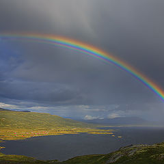 photo "Camping under the rainbow"