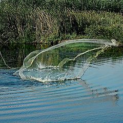 фото "The old man and his net"