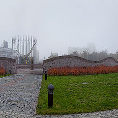 photo "Moscow. foggy Day"
