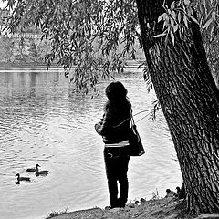 photo "At the monastery pond"