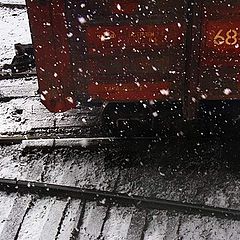 фото "railroad snow"