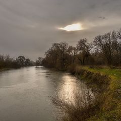 photo "Blind rain in late autumn ..."