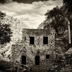 photo "Gouverneto Monastery. Akrotiri. Crete."