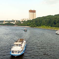 photo "View from the metro bridge on RAS"