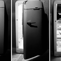 photo "The story of a fridge. Triptych."