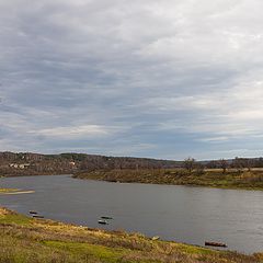 photo "Autumn landscape. On the Oka River."