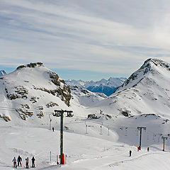 фото "Катание в Альпах"