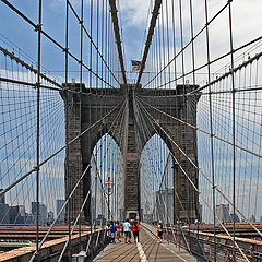 фото "На Бруклинском мосту"