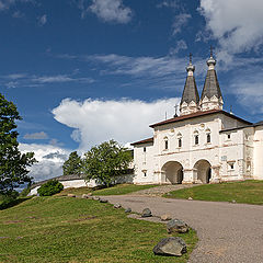 photo "Gate of the Ferapontov Monastery"