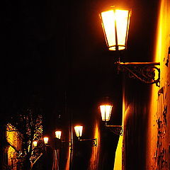 photo "Hочные фонари и улица-2"