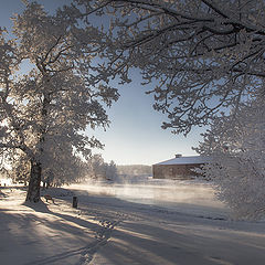 фото "Парит река"