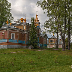 photo "Vazheozersky monastery. Church of the Transfiguration of the Lord"