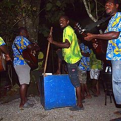 photo "Vanuatu local band"
