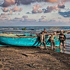 photo "Fishermen crew"