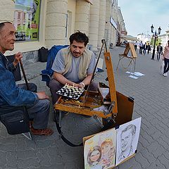 фото "Когда нет клиентов..."