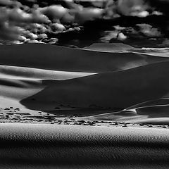 photo "Drama of Sand and Clouds"