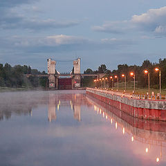 photo "lock at sunrise"