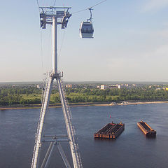 photo "Flying on a cable car - 3."