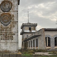 фото "старый пост на крымской границе"