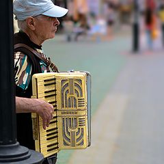 photo "Man with an accordion"