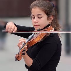 photo "The young violinist"