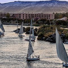 photo "SAILING OVER THE NILE"