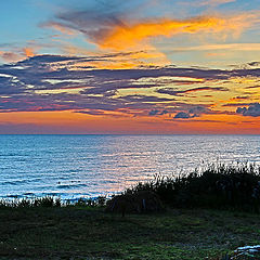 фото "Закат на Тирренском море"
