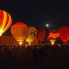 photo "Balloons At Night"