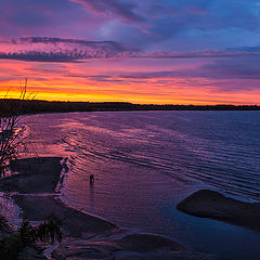 photo "Dawn over the Volga River"