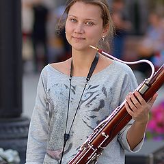 photo "Girl with bassoon"