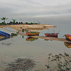 photo "Fisherman and his boats"