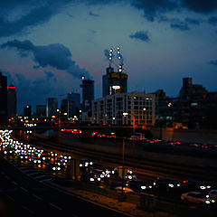 photo "Evening traffic ..."