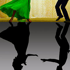 photo "Shadows dance the Paso Doble"